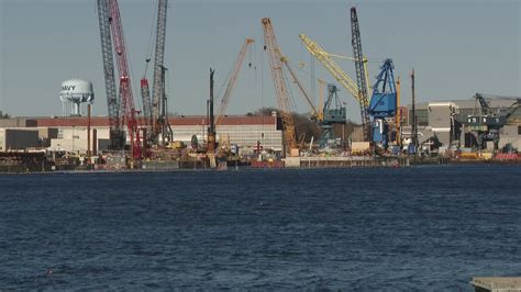 US Secretary of the Navy John Phelan visits Portsmouth Naval Shipyard ...