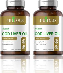 Nutrous Cod Liver Oil Softgel Capsules (S238) Price in India - Buy ...