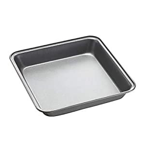Alda Non Stick Carbon Steel Cake Tin, Black : Amazon.in: Home & Kitchen