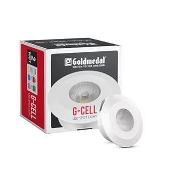 Goldmedal G-Cell 2W Round LED Spot Light - Pink, Pack of 1 | Up to 2 ...