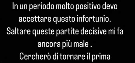 Locatelli: "Devo accettare l'infortunio, ma saltare queste partite ...