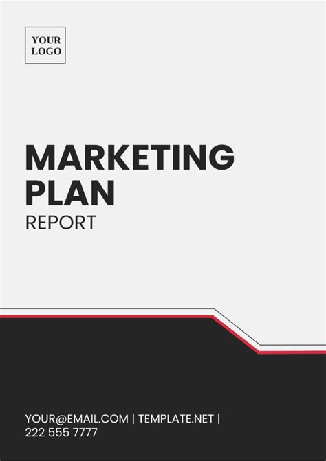 Marketing Plan Report Example 的图像结果