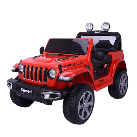 Buy Wrixty 12v Electric Rechargeable Battery Operated Ride on Jeep for ...