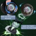 HASTHIP Rotating Automatic Buckle Shoes Laces,1.2m Black Lock Shoe ...