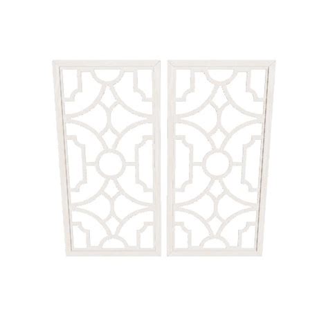 allen + roth Framed 30-in H x 15-in W Abstract Wood Wall Panel in the ...