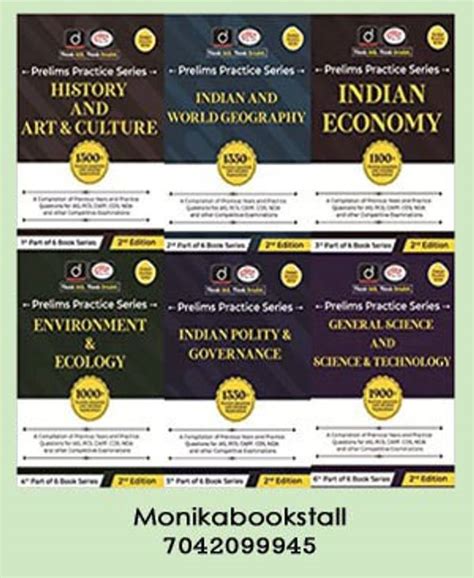 Drishti-Prelims Practice Series 2022-Combo Set (6 Booklets)- English ...