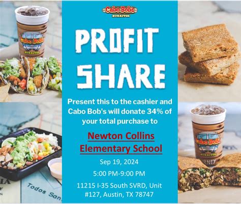 Spirit Night at Cabo Bobs, Cabo Bob's (Austin, TX - Onion Creek), 19 ...