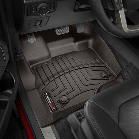 WeatherTech® 476971 - DigitalFit™ 1st Row Cocoa Molded Floor Liners