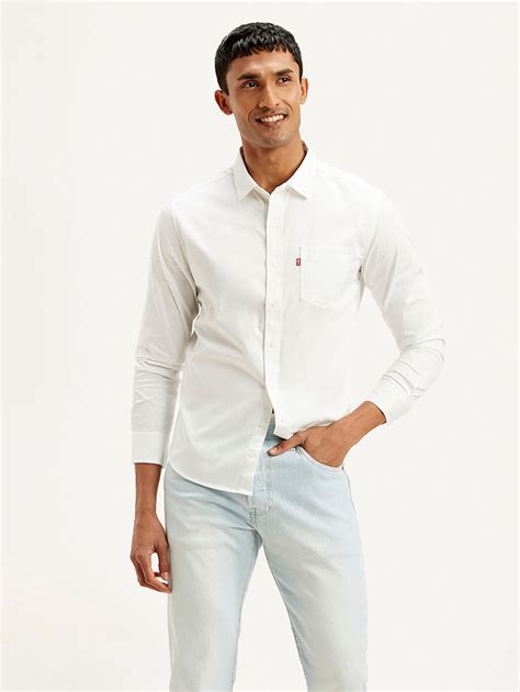 Men's Solid Slim Fit Shirt – Levis India Store