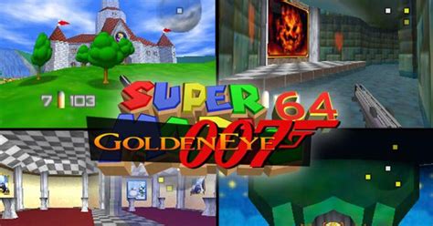Un irreverente mod introduce al mundo de Mario 64 en Goldeneye - La Tercera