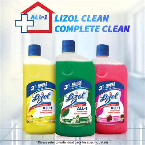 Buy LIZOL JASMINE DISINFECTANT FLOOR CLEANERLIQUID BOTTLE OF 500 ML ...