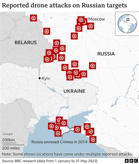 What do we know about drone attacks in Russia? - BBC News