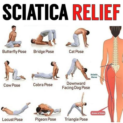 Printable Exercises For Sciatica Pain - Printable Board Games