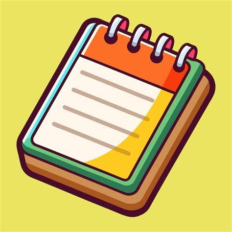 Image result for Notepad Cartoon