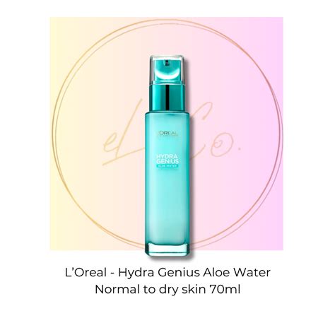 Jual L’Oreal - Hydra Genius Aloe Water Normal to dry skin 70ml | Shopee ...