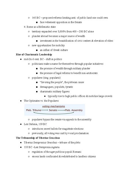 Tiberius and Gaius Gracchus, Marius, and Sulla Notes - ż %& ± SURSRVHG ...