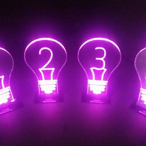 Image result for LED Table Numbers
