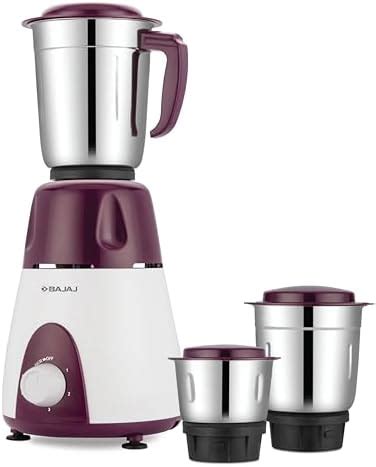 Buy Bajaj Rex Mixer Grinder 500W|Mixie For Kitchen With Nutri-Pro ...