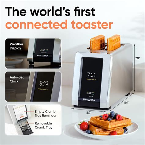 Revolution R180 Connect Plus Smart Toaster with India | Ubuy