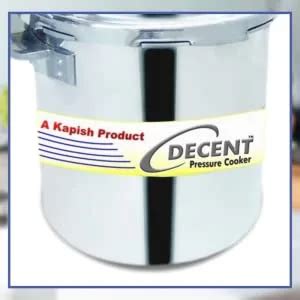 Buy Decent Jumbo 24 Litres Aluminium Pressure Cooker Inner Lid ISI ...