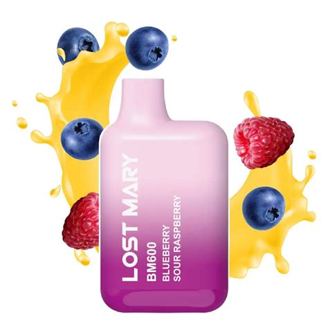 LOST MARY BM600 20MG 2ML BLUEBERRY SOUR RASPBERRY | e-tsigaro