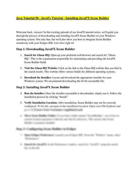Image result for JavaFX Scene Builder Installing JavaFX Scene Builder