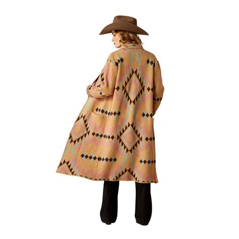 Ariat Sunset Chic Geo Jacquard Coat | Stylish Western Jacket