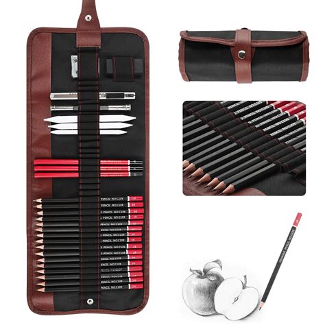 Sketching Pencil Set Drawing Pencil Charcoal Sketch Set Included ...