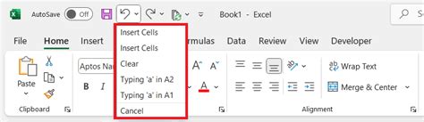Image result for Undo/Redo MS Excel