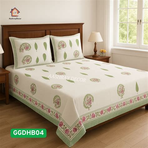 White and Pink Heavy Cotton King Bedcover Set – Duck Fabric | 275 x 27 ...