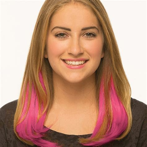 Екстеншън цветни ленти за коса