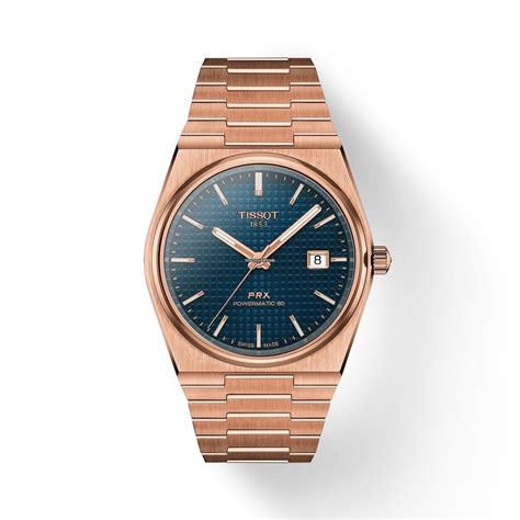 Tissot PRX Powermatic 80 Rose Gold 40 MM Automatic Blue Dial... for Rs ...
