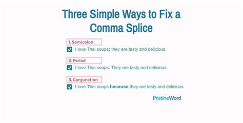 Image result for Comma Splice Error Examples