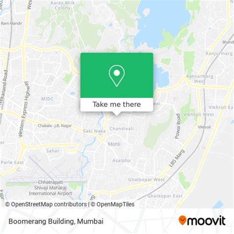 How to Get to Boomerang Building in Chandivali by Bus or Metro?