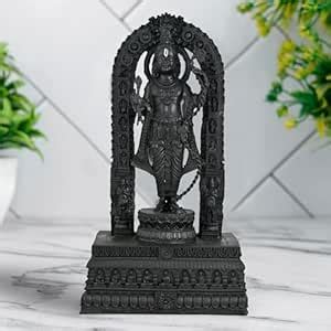 Buy Rousrie 3D Ram Lalla Idol for Home Decor and Car Dashboard ...