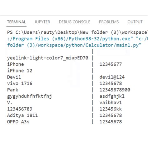Image result for Python Code for Wifi Password