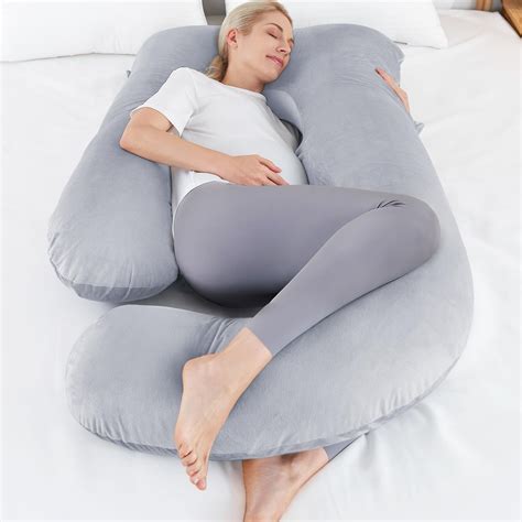 Amazon.com: HOMBYS Side Sleeper Pillow for Shoulder Pain,U Shaped ...