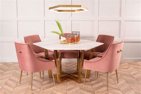 Kronos Dining Table Brass /My Furniture