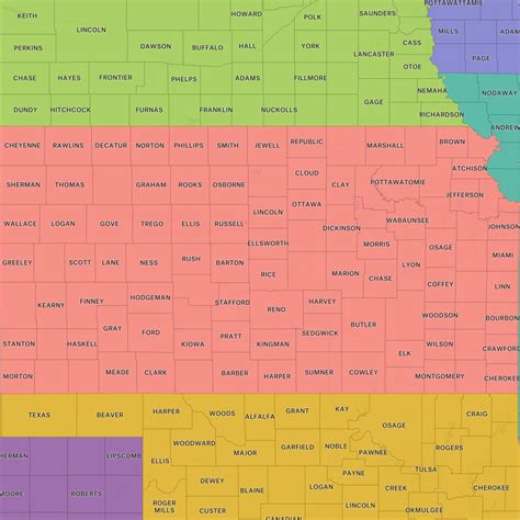 Counties in Kansas