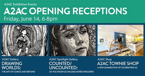 A2AC Opening Receptions: Drawing Worlds, Counted/Uncounted, and the ...