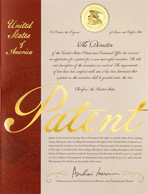 美国专利证书-2 - 【润新官网】温州市润新机械制造有限公司