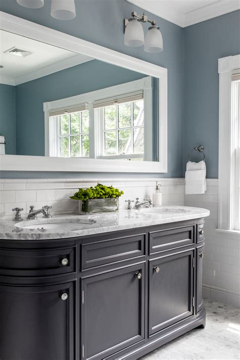 Light Blue Walls Bathroom
