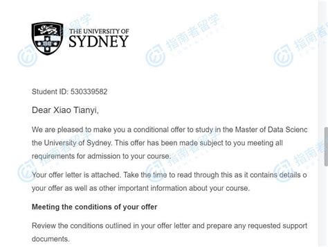 【澳大利亚留学】悉尼大学数据科学研究生offer一枚 - 知乎