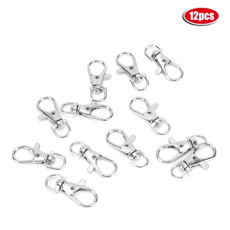 Buy ANGGREK 12 Pcs Pet Birds Foot Rings Cage Door Buckle Lock Claw ...