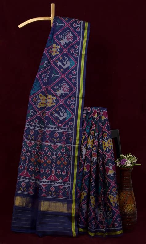 Single Ikat Patola Saree – My Store
