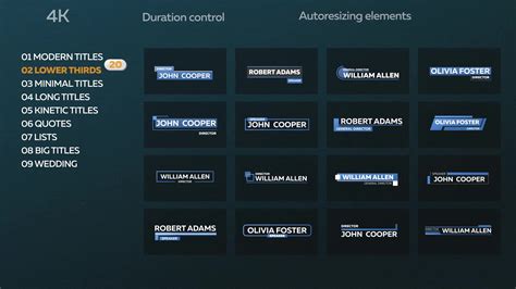 200 Animated Titles Pack for Premiere Pro MOGRT Videohive 28114109 ...