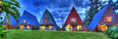A-FRAME CHALETS AT MOKUTU (Norfolk Island/Burnt Pine, South Pacific ...