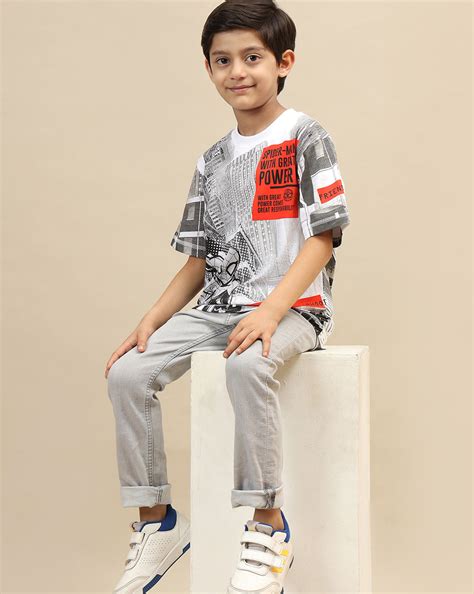 Spiderman Printed Regular Fit Tshirt For Boys – Kidsville
