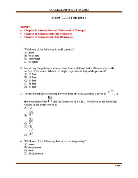 Image result for Physics College Class Topics Tips and Tricks