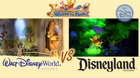 Winnie the Pooh Ride Comparison – Disney World vs Disneyland